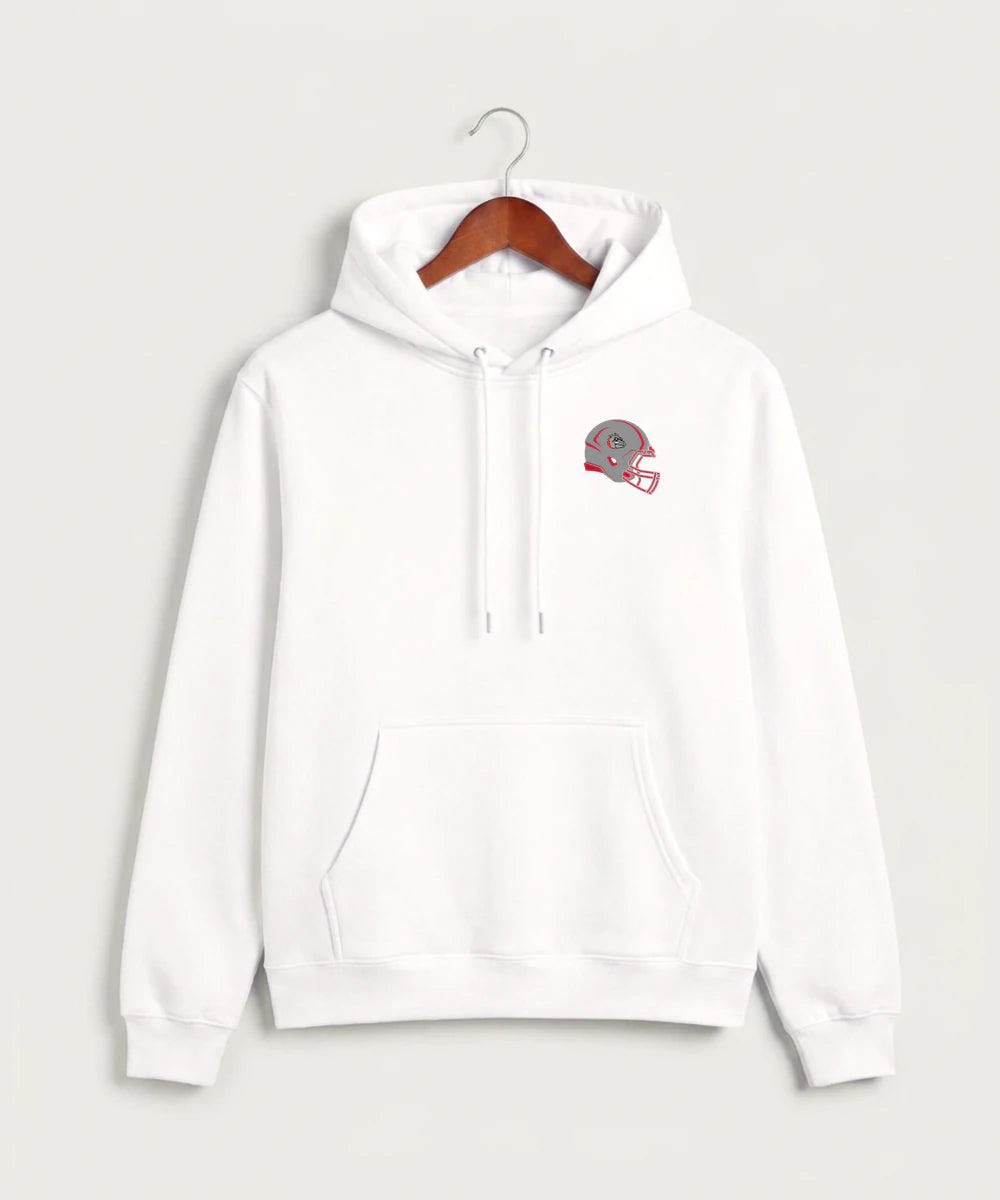 Otter Tail Central Football (Boys) - White Hoodie Value - Left Chest