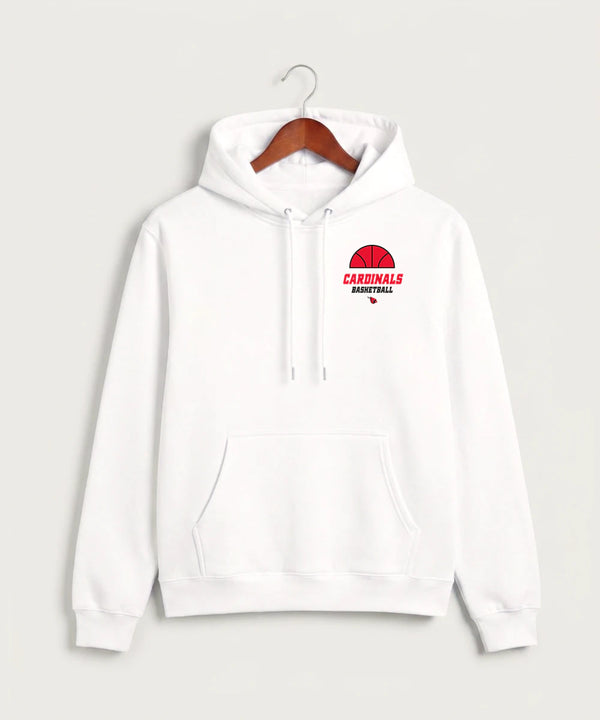 Forreston Basketball - White Hoodie Value - Left Chest