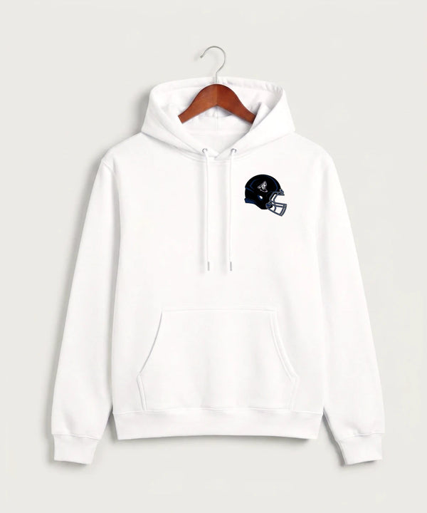 Heron Lake-Okabena High School Football (Boys) - White Hoodie Value - Left Chest