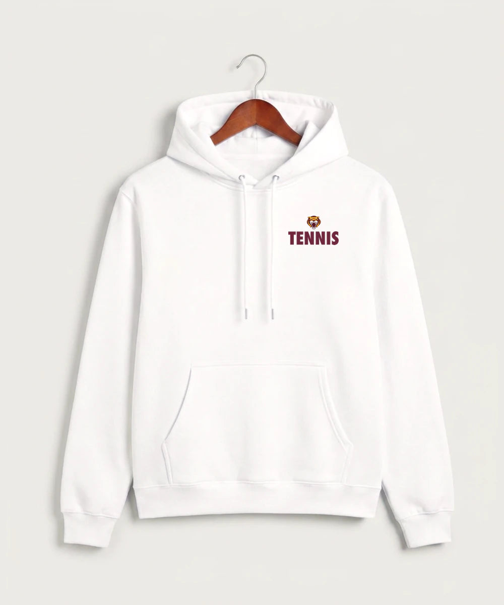 Stewartville High School Tennis (Coed) - White Hoodie Value - Left Chest