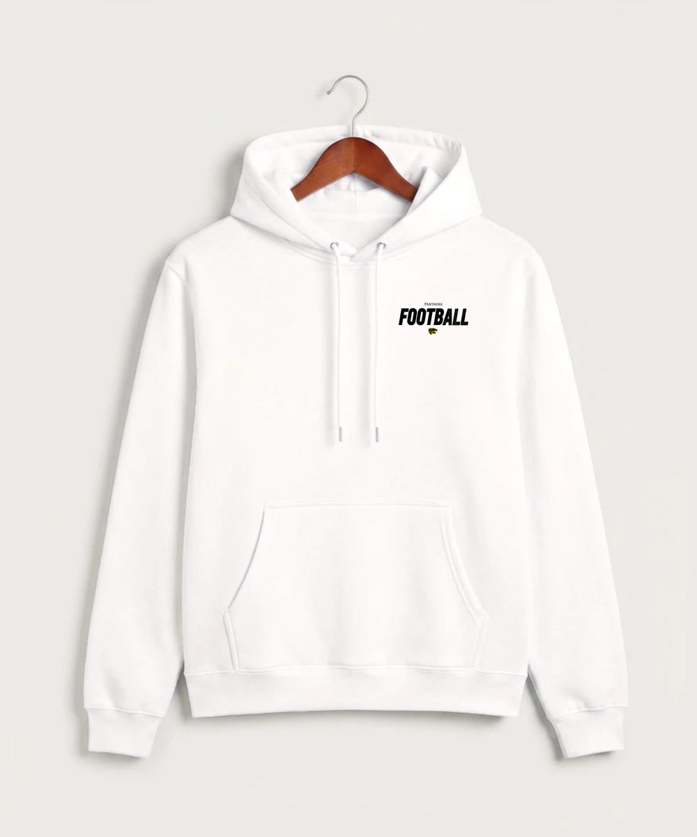 Le-Win Football - White Hoodie Value - Left Chest