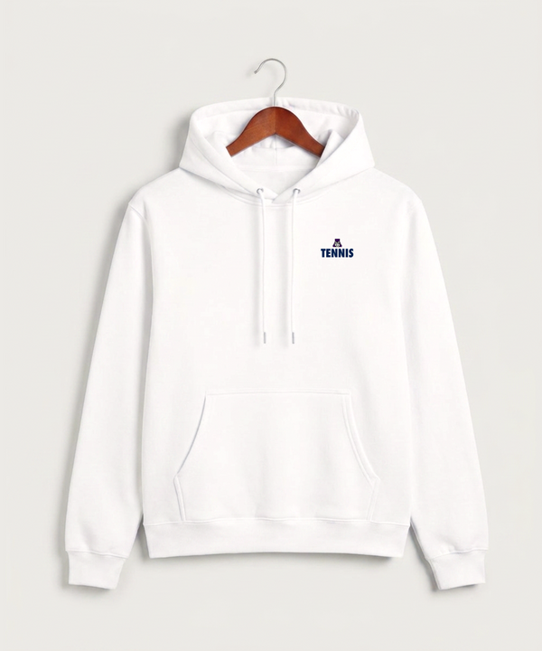 Albany High School Tennis (Boys) - White Hoodie Value - Left Chest