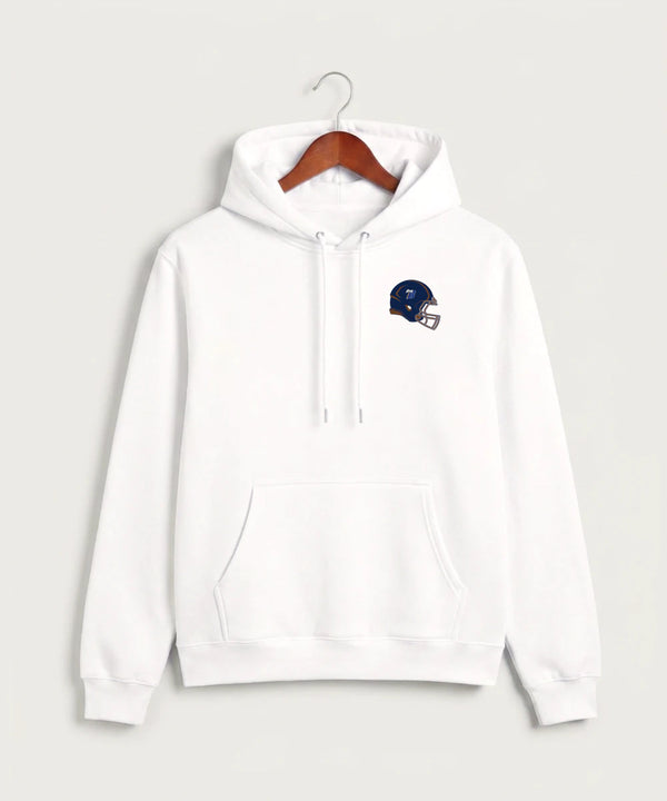 Bemidji High School Football (Boys) - White Hoodie Value - Left Chest