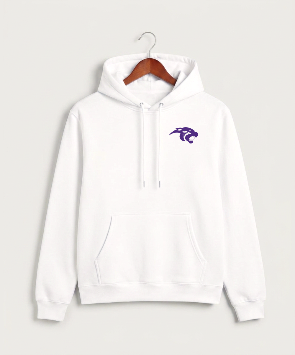 Glencoe Silver Lake High School Athletics - White Hoodie Value - Left Chest