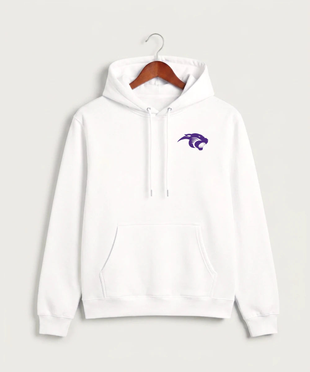 Glencoe Silver Lake High School Athletics - White Hoodie Value - Left Chest