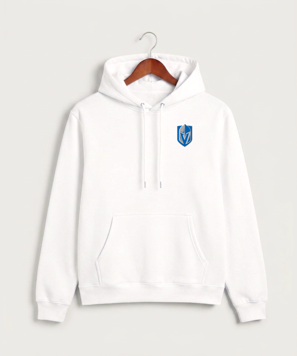 Lake Crystal-Welcome-Memorial High School Football (Boys) - White Hoodie Value - Left Chest