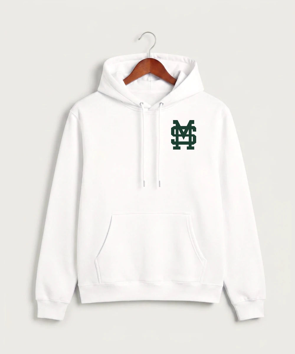 Sleepy Eye St. Mary's High School Athletics Coed - White Hoodie Value - Left Chest