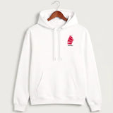 Amboy Football general - White Hoodie Value - Left Chest