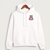 Amboy Football general - White Hoodie Value - Left Chest