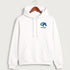 Riverside High School Football general - White Hoodie Value - Left Chest