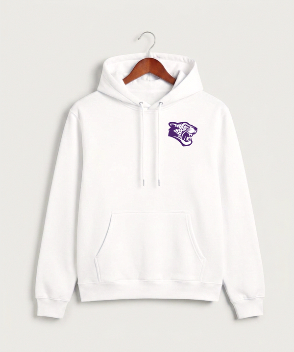 Granada-Huntley-East Chain/Truman Football (Boys) - White Hoodie Value - Left Chest