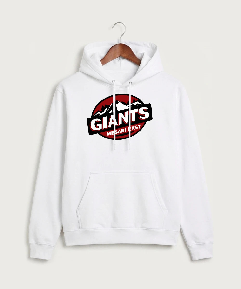 Mesabi East High School Football (Boys) - White Hoodie Value