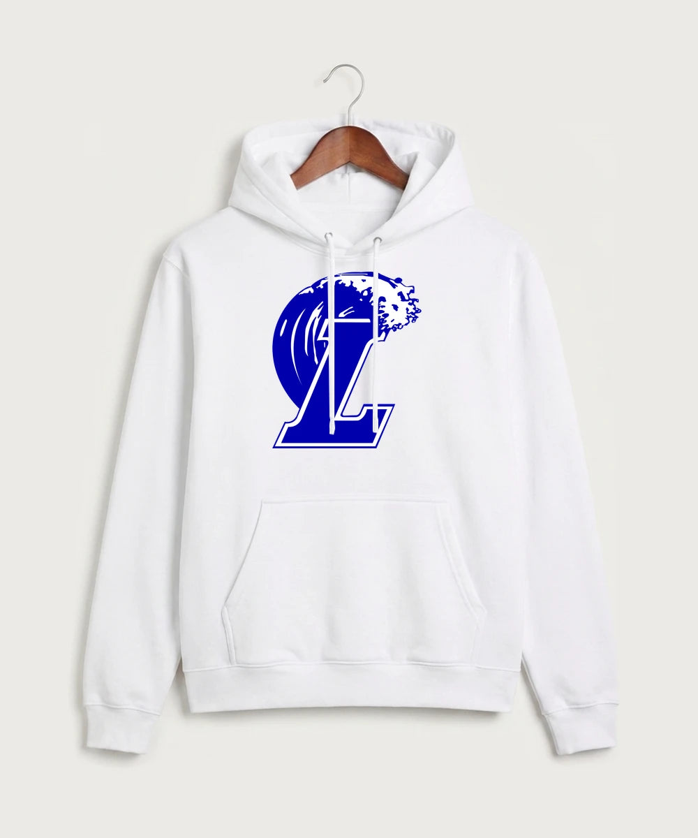 Lakeview High School Football (Boys) - White Hoodie Value