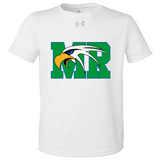 Maple River High School hockey_boys - White/ Mod Grey Youth Tech™ Team T-Shirt