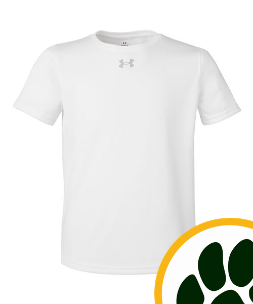 Ashwaubenon High School Football (Boys) - White/ Mod Grey Youth Tech™ Team T-Shirt