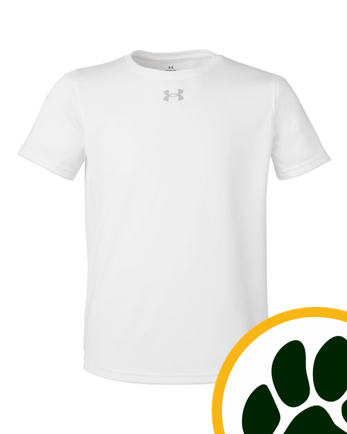 Ashwaubenon High School Football (Boys) - White/ Mod Grey Youth Tech™ Team T-Shirt