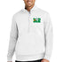Maple River High School hockey_boys - White Nike Club Fleece Sleeve Swoosh 1/2-Zip NKDX6718
