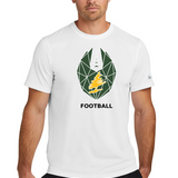 DC Everest Middle School Football — example store - White Nike Swoosh Sleeve rLegend Tee NKDX8730