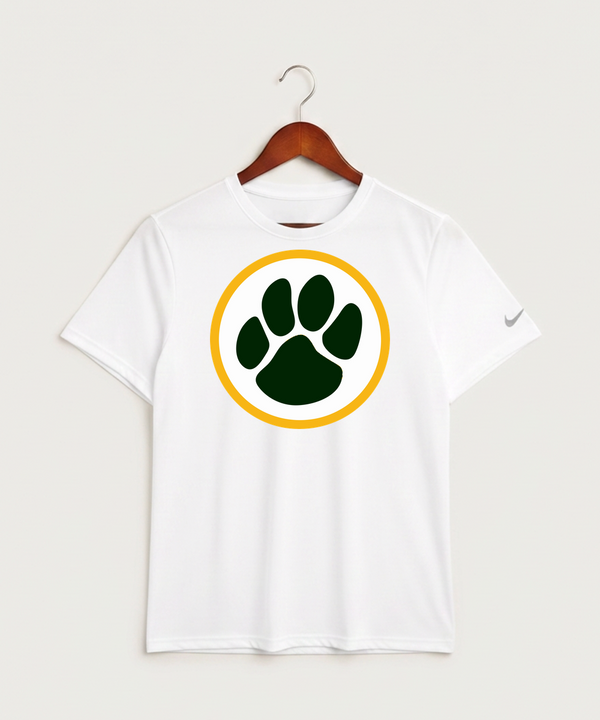 Ashwaubenon High School — Spirit Store - White Nike Swoosh Sleeve rLegend Tee NKDX8730