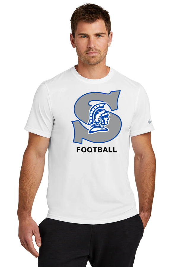 Southwest Football - White Nike Swoosh Sleeve rLegend Tee NKDX8730
