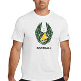 DC Everest Middle School Football — example store - White Nike Swoosh Sleeve rLegend Tee NKDX8730