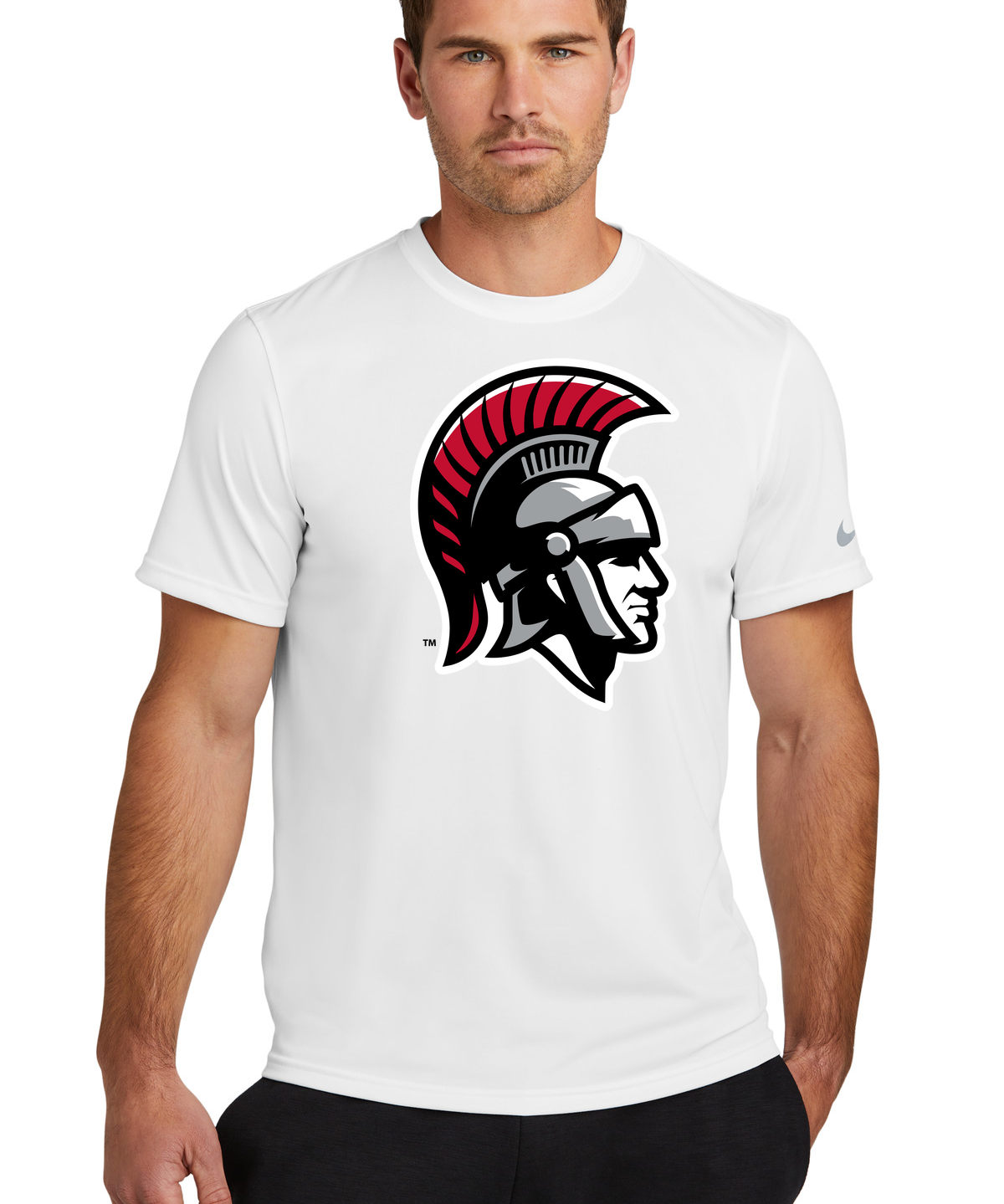 Worthington Football - White Nike Swoosh Sleeve rLegend Tee NKDX8730