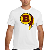 Benson Football - White Nike Swoosh Sleeve rLegend Tee NKDX8730