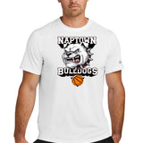 Naptown basketball_boys - White Nike Swoosh Sleeve rLegend Tee NKDX8730
