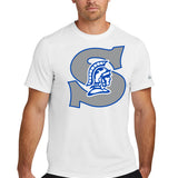 Southwest Football - White Nike Swoosh Sleeve rLegend Tee NKDX8730