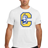 Clearview High School track_field - White Nike Swoosh Sleeve rLegend Tee NKDX8730
