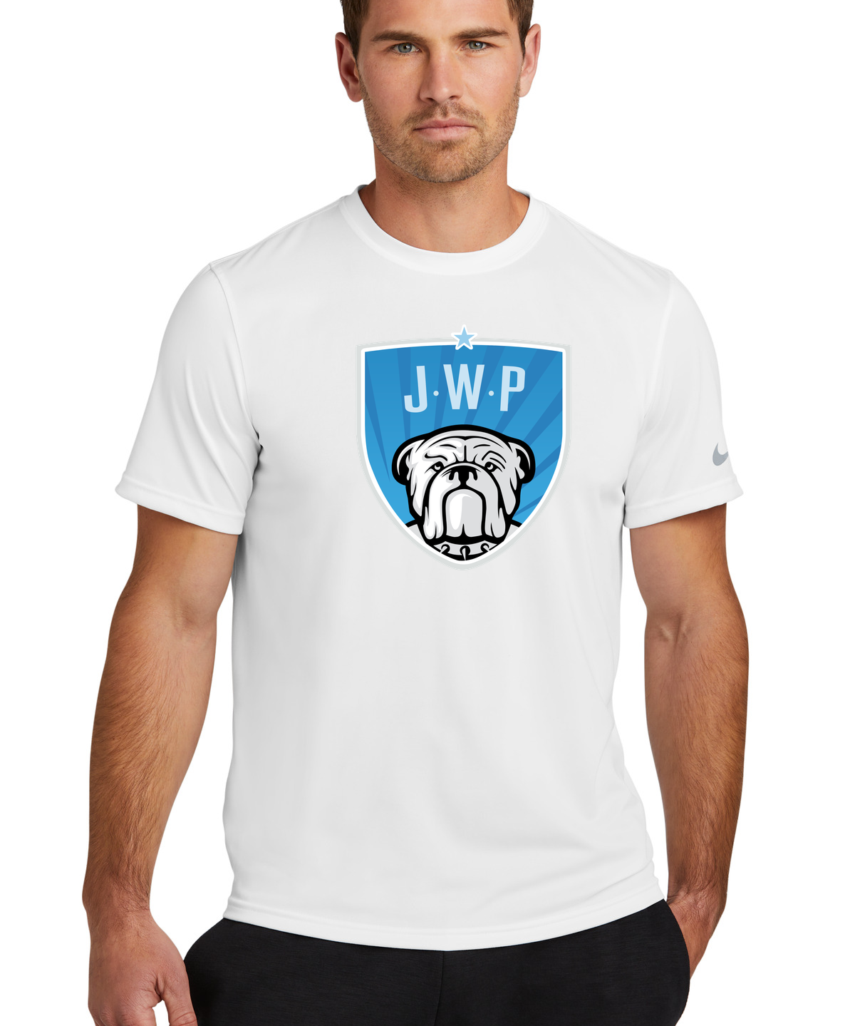 JWP Volleyball - White Nike Swoosh Sleeve rLegend Tee NKDX8730
