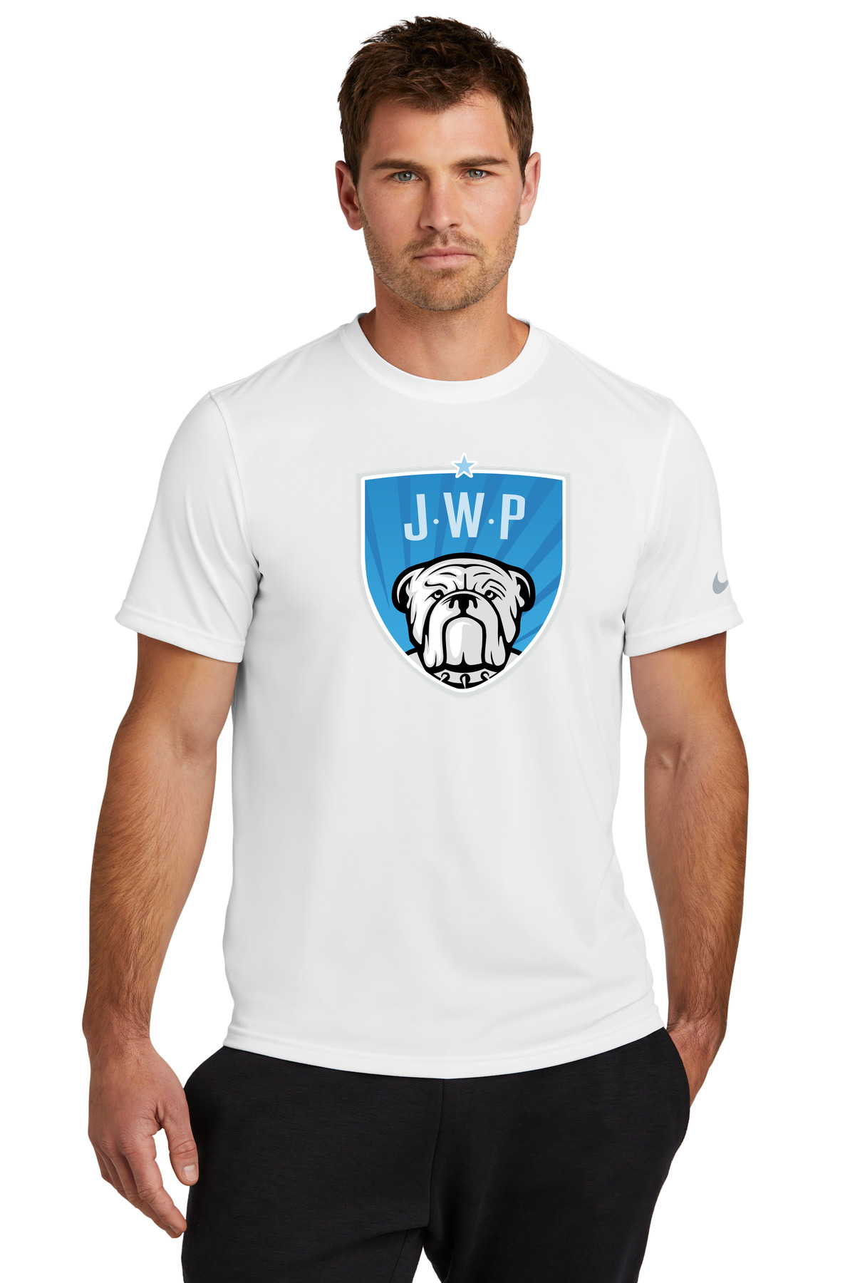 JWP Volleyball - White Nike Swoosh Sleeve rLegend Tee NKDX8730