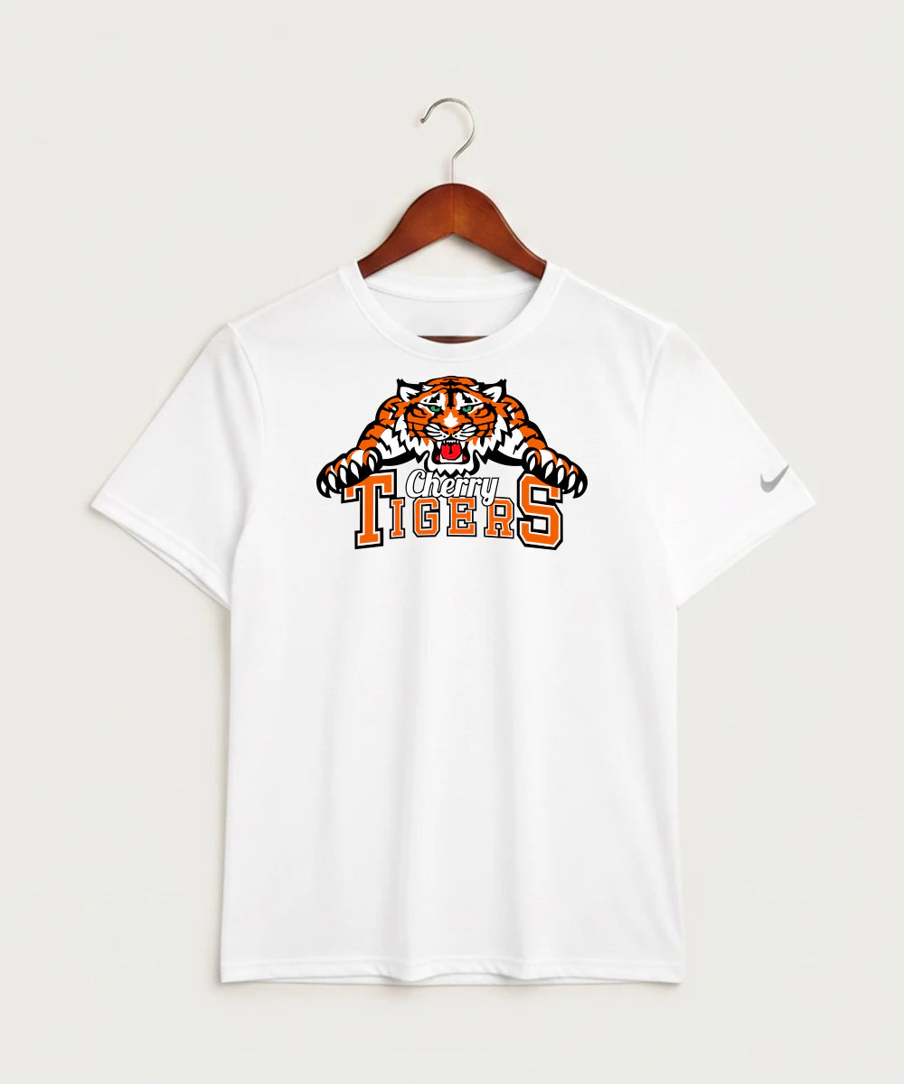 Cherry High School Athletics Coed - White Nike Swoosh Sleeve rLegend Tee NKDX8730