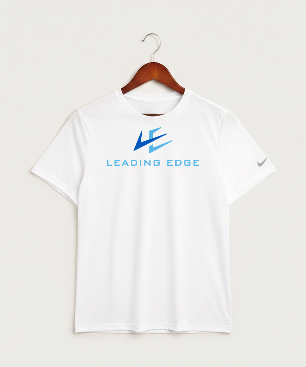 Leading Edge Team Store - White Nike Swoosh Sleeve rLegend Tee NKDX8730