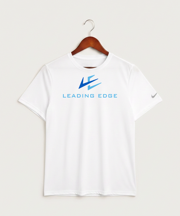 Leading Edge Team Store - White Nike Swoosh Sleeve rLegend Tee NKDX8730