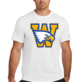Windom Football - White Nike Swoosh Sleeve rLegend Tee NKDX8730