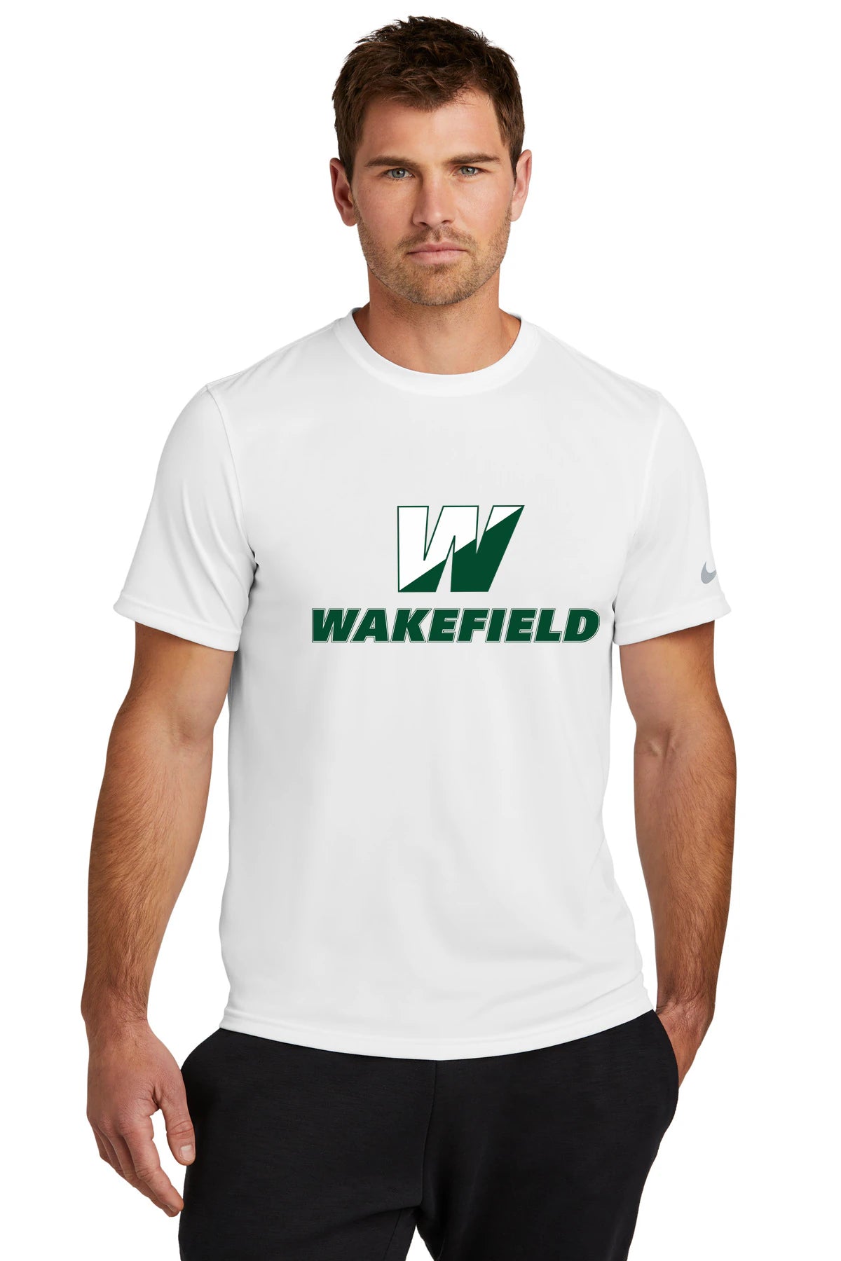 Wakefield High School N/A - White Nike Swoosh Sleeve rLegend Tee NKDX8730