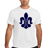 St. Peter Athletics - White Nike Swoosh Sleeve rLegend Tee NKDX8730