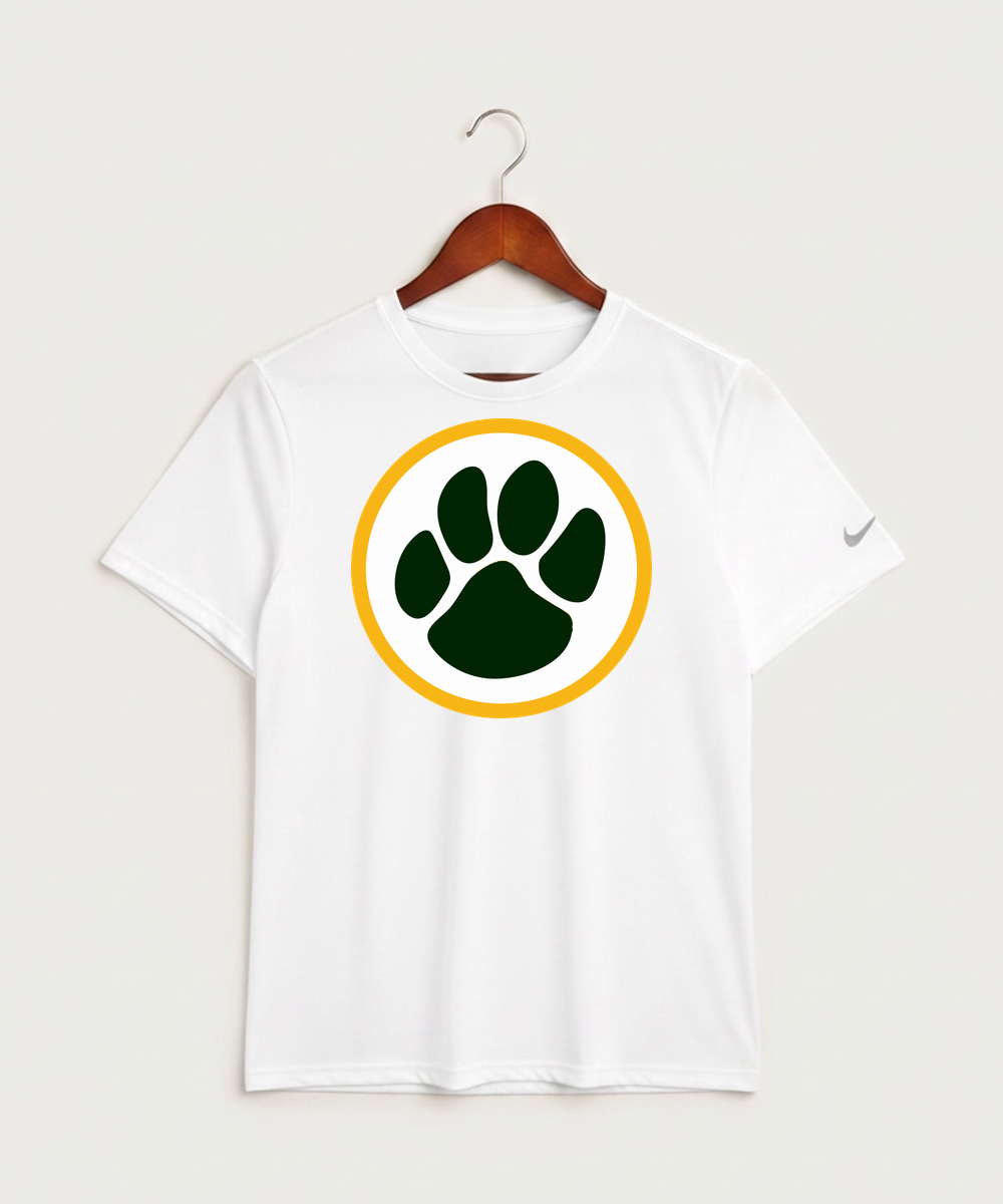 Ashwaubenon High School Football (Boys) - White Nike Swoosh Sleeve rLegend Tee NKDX8730