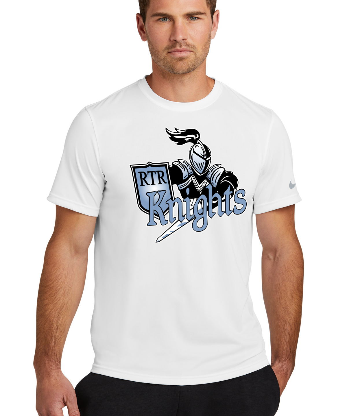 Russell-Tyler-Ruthton Football - White Nike Swoosh Sleeve rLegend Tee NKDX8730