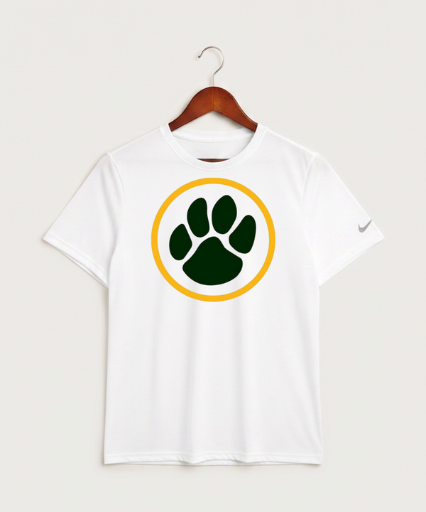 Ashwaubenon High School Football Team Store - White Nike Swoosh Sleeve rLegend Tee NKDX8730
