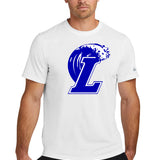Lakeview Football - White Nike Swoosh Sleeve rLegend Tee NKDX8730