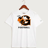Giltner High School Football - White Nike Swoosh Sleeve rLegend Tee NKDX8730