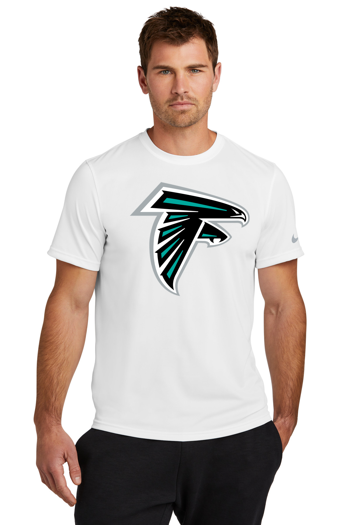 Fillmore Central Football - White Nike Swoosh Sleeve rLegend Tee NKDX8730