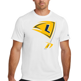 Howard Lake-Waverly-Winsted Football - White Nike Swoosh Sleeve rLegend Tee NKDX8730