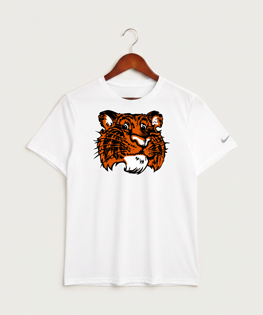 Browerville Public High School Athletics Coed - White Nike Swoosh Sleeve rLegend Tee NKDX8730