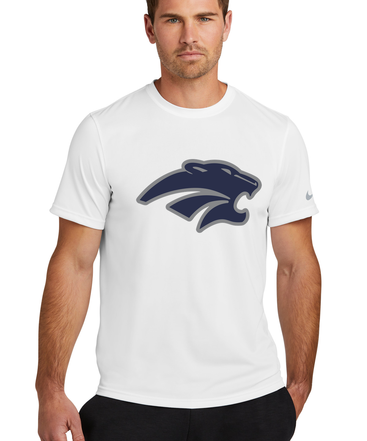 Zumbrota-Mazeppa Volleyball - White Nike Swoosh Sleeve rLegend Tee NKDX8730