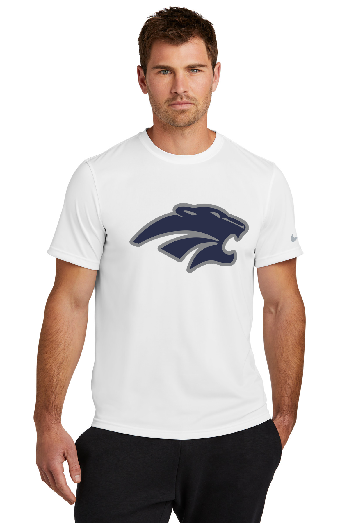 Zumbrota-Mazeppa Volleyball - White Nike Swoosh Sleeve rLegend Tee NKDX8730