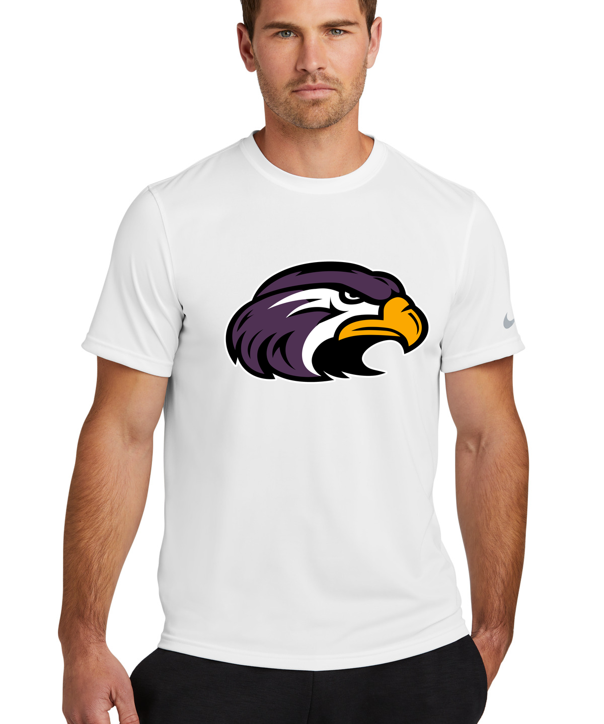 Montevideo Football - White Nike Swoosh Sleeve rLegend Tee NKDX8730