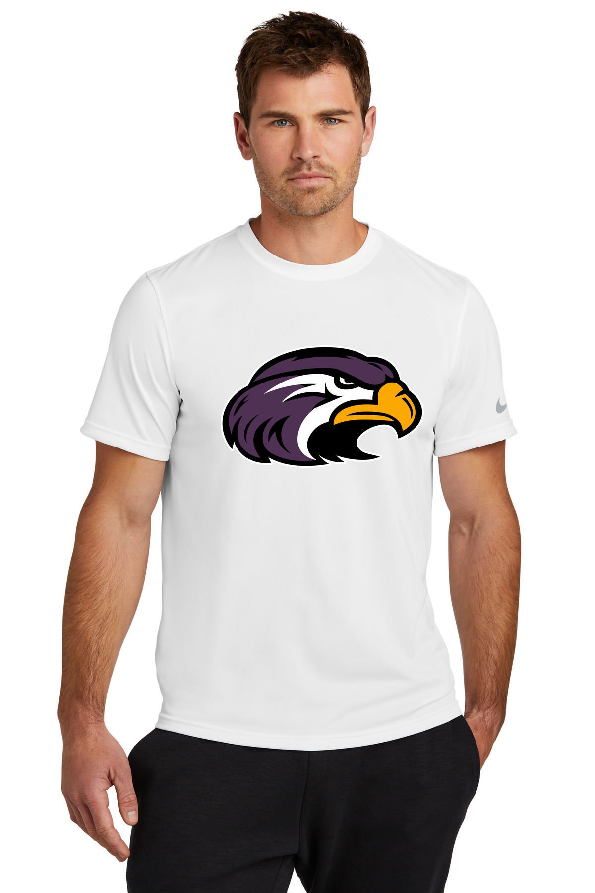 Montevideo Football - White Nike Swoosh Sleeve rLegend Tee NKDX8730